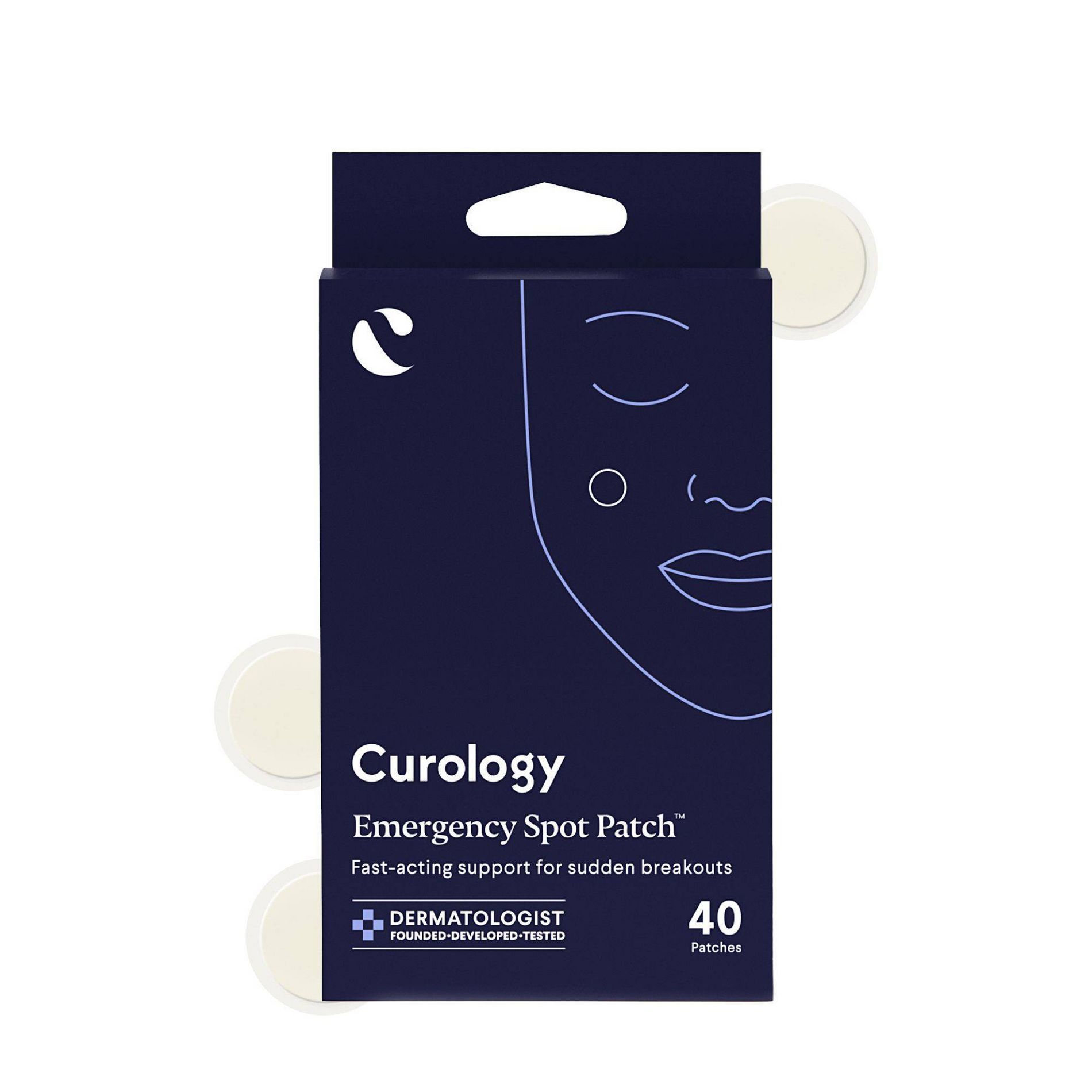 Curology Emergency Spot Facial Pimple Patches - 40ct
