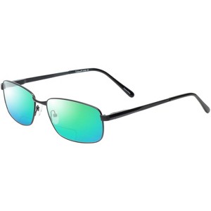 Enhance BIG&TALL EN4182 Mens Polarized Bi-Focal Sunglasses 41 Options Black 60mm Blue Mirror +1.00 - 1 of 1