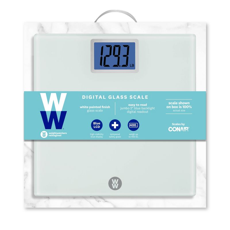 Super Large LCD Display with Backlight White - Weight Watchers, 3 of 10