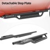 Running Boards w/Two Stairs Design All-Steel Build, Bolt-on Side Steps Compatible with 2020-2024   Gladiator JT 4 Door - 2 of 4