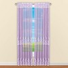 Collections Etc Vintage Rose Lace Sheer Window Curtain Panel - 2 of 3