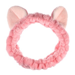 Unique Bargains Women's Cute Breathable Cartoon Cat Ears Headbands 7.09"x6.5" 1 Pc - 1 of 4