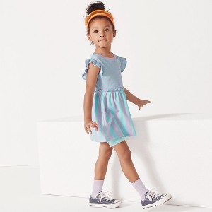 Lands' End Kids Gathered Waist Tunic Top - 1 of 3
