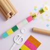 Stockroom Plus 12-Pack Mailing Tubes with Caps, 1.5x12-Inch Kraft Paper Poster Tube for Shipping, Packing, Bulk Round Packaging, Cardboard Mailers - 4 of 4