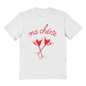 Social Collective Men's Ma Chérie  Valentines Day Short Sleeve Graphic Cotton T-Shirt - 1 of 3