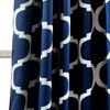 2pk 52"x84" Blackout Geo Window Curtain Panels - Lush Décor - 3 of 4