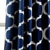 2pk 52"x84" Blackout Geo Window Curtain Panels - Lush Décor - image 3 of 4