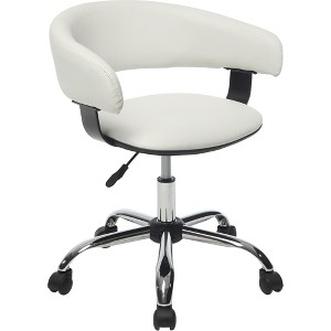 Reed Gas Lift Desk Chair White - Powell Company