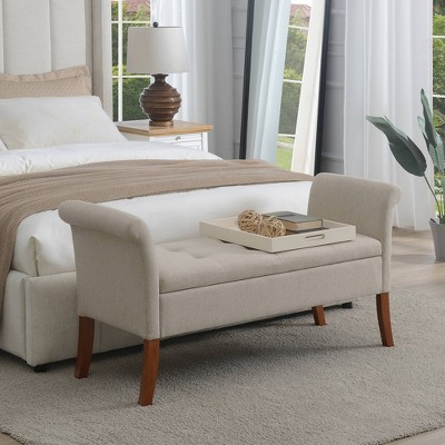 Designs4Comfort Garbo Storage Bench - Breighton Home
