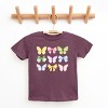 The Juniper Shop Butterflies Coquette Youth Short Sleeve Tee - 2 of 4