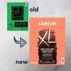 Canson XL Series Sketch Pad, Recycled, Foldover Binding, 100 Sheet, 9x12 inch, Pack of 3 - 3 of 4