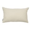 12"x20" Oversize Christmas Elves Applique Embroidered Lumbar Throw Pillow Ivory - Evergrace: Cotton, Indoor Use, Hidden Zipper - 3 of 4