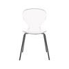 Meridian Furniture,Clarion Matte Black Dining Chair, Set of 2 - 4 of 4
