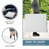 BestMassage Portable Plastic Picnic Table 4/6/8 FT Outdoor Dining Table with Carrying Handle - 3 of 4