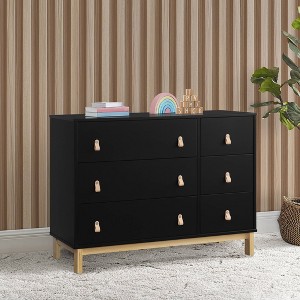 babyGap by Delta Children Legacy 6 Drawer Dresser with Leather Pulls and Interlocking Drawers - 1 of 4