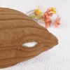 Unique Bargains Plush Faux Fur Solid Striped Soft Sofa Living Room Throw Pillow Covers Pack of 4 - 4 of 4