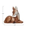 Storied Home Decorative Ceramic Lying Fawn, Brown and White - 2 of 3