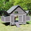 Aivituvin 67.3" Large Chicken Tractor for 2-4 Chickens-AIR67 - 2 of 4