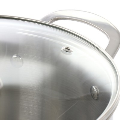 Midvale 5 Quart Stainless Steel Dutch Oven with Lid