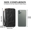 Clotth Womens Wallet - Large Capacity RFID Blocking Leather Wallet for Women Double Zipper Wristlet Clutch for Phone,Travel & Daily Use - 3 of 4