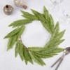 Saro Lifestyle Green Haven Fern Wreath (Set of 4), 16", Green - 4 of 4