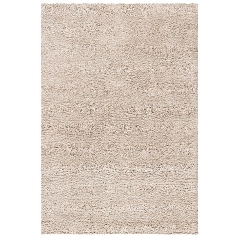 August Shag Aug561 Power Loomed Area Rug - Beige - 8'x10' - Safavieh ...