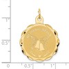 Black Bow Jewelry 14k Yellow Gold Wedding Bells Charm or Pendant, 24mm - 4 of 4
