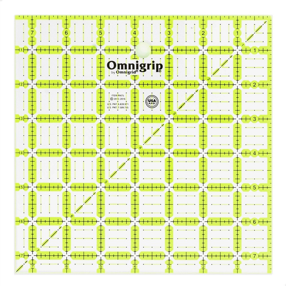 Photos - Accessory Omnigrid 7-1/2" x 7-1/2" Non-Slip Square Quilting Ruler