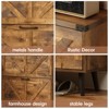 Narrow Slim Freestanding Rack Cabinet, Shoe Organizer Cabinet for Entryway - 3 of 4