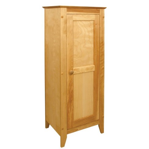 Wood Storage Cabinet In Natural Birch Brown Pemberly Row Target