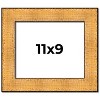 PosterPalooza | Photo Size Embellished Gold Picture Frame - UV Acrylic, Foam Board Backing, Hanging Hardware - 2 of 4