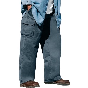 Boulder Creek by KingSize Men's Big & Tall Renegade Side-Elastic Waist Cargo Pants - 1 of 4