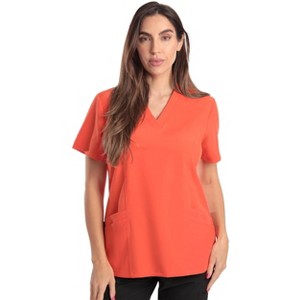 Just Love Women's Scrub Tops / Holiday Scrubs / Nursing Scrubs for Christmas - 1 of 3