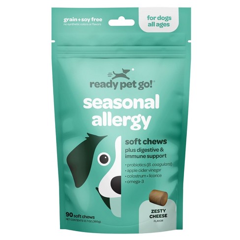 Seasonal allergy support outlet for dogs