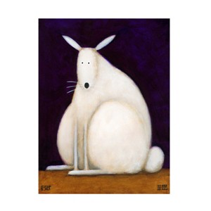 Trademark Fine Art -Daniel Patrick Kessler 'Bunny' Canvas Art - 1 of 4