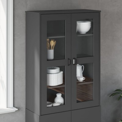vidaXL Top for Highboard VIKEN Anthracite Gray Engineered Wood
