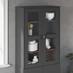 vidaXL Top for Highboard VIKEN Anthracite Gray Engineered Wood - 1 of 4