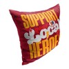 Warner Bros. DC Comics Shazam Support Your Local Heros Throw Pillow 18x18 Inches - 2 of 2