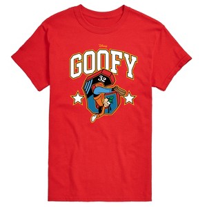 Men's - Disney - Goofy Collegiate Short Sleeve Graphic T-Shirt - 1 of 4
