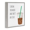 Stupell Industries Drink Too Much Funny Coffee Phrase, 24" x 24" - 3 of 4