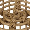 3pc Caryl Outdoor Wicker Chat Set with Cushions: High Back, Iron Frame - Christopher Knight Home - 2 of 4