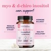Myo-Inositol & D-Chiro Inositol for Women's Hormone Balance, Ideal 40:1 Ratio, Menstrual Cycle & Ovarian Health Support Supplement, SMNutrition, 240ct - 4 of 4