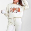 Simply Sage Market Mama Checkered Girl Ghost Lightweight Garment Dyed Sweatshirt - 2 of 4