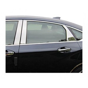 QAA is Compatible with 2014-2020 Chevrolet Impala 6 Piece Stainless Pillar Post Trim PP54136 - 1 of 4