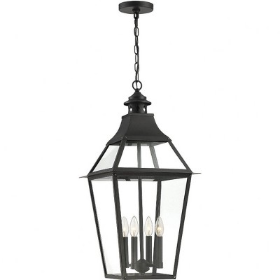 Savoy House Jackson 4 - Light Pendant in  Black/Gold