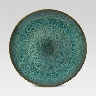 dark green dinner plates