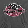 Virginia Union University Official Distressed Primary Logo Adult Pull-Over Hoodie - 2 of 4