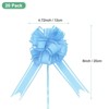 Unique Bargains PP Plastic Waterproof Tear-Resistant Durable  Flower Gift Wrap 20 Count 4.72 Inch - 3 of 4
