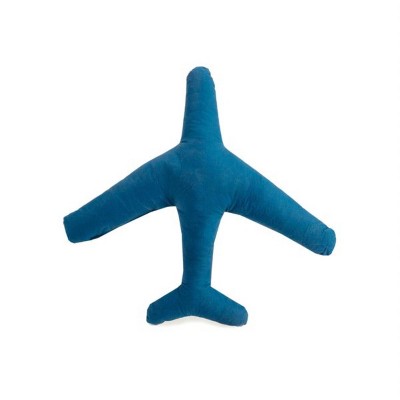 Bryce Twin Blue Cotton Plaid Comforter Set with Pillows