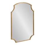 20" x 30" Carlow Framed Wall Mirror Gold - Kate & Laurel All Things Decor